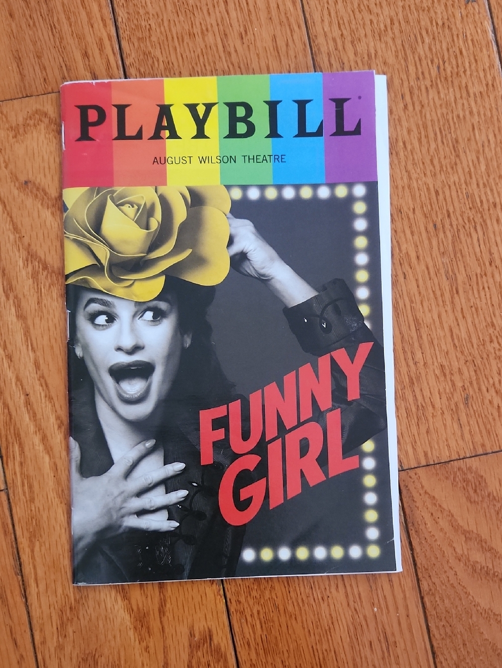 Playbill Funny Girl Theatre Program - Yellow Accent
